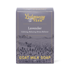 Lavender goat milk soap box